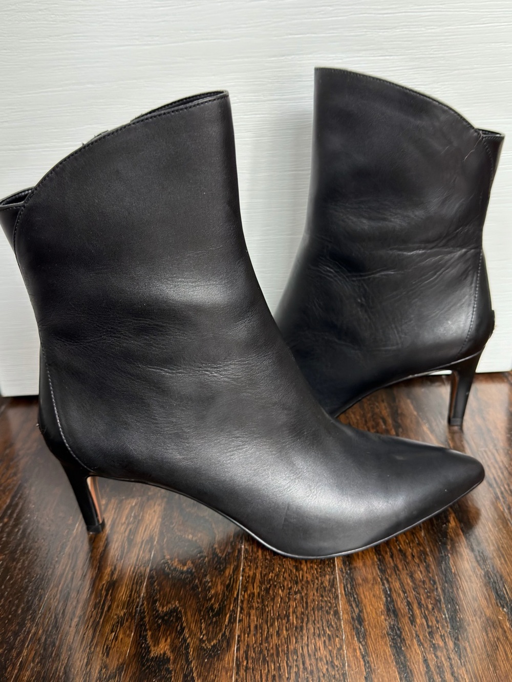 Sam Edelman Usha Leather Ankle Bootie